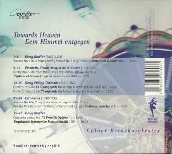 CD Georg Philipp Telemann: Towards Heaven (Dem Himmel Entgegen)