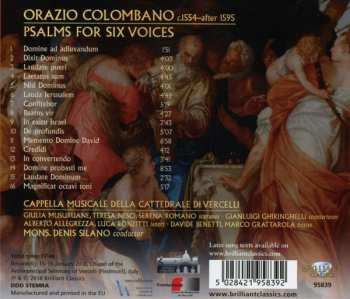 CD Cappella Musicale Della Cattedrale Di Vercelli: Psalms For Six Voices