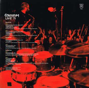 3LP Colosseum: Colosseum Live '71