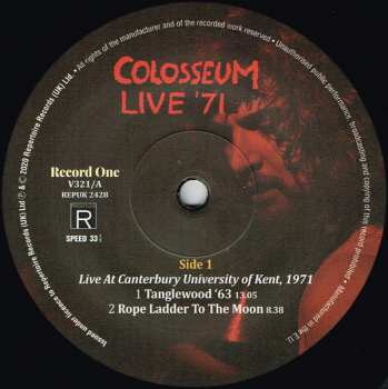 3LP Colosseum: Colosseum Live '71