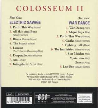 2CD Colosseum II: Electric Savage / War Dance