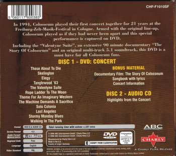 CD/DVD Colosseum: The Complete Reunion Concert DIGI
