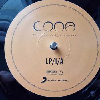 2LP Coma: Pierwsze Wyjście Z Mroku