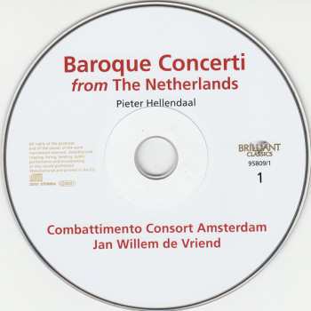 4CD Musica Ad Rhenum: Baroque Concerti From The Netherlands