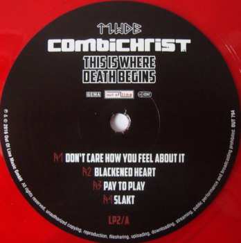 2LP/CD Combichrist: This Is Where Death Begins CLR