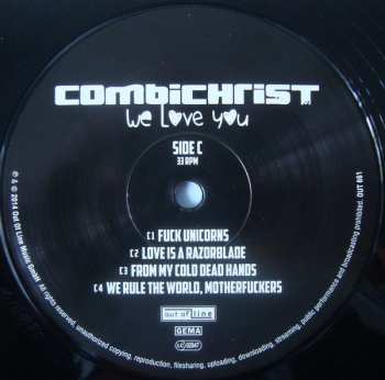 2LP/CD Combichrist: We Love You