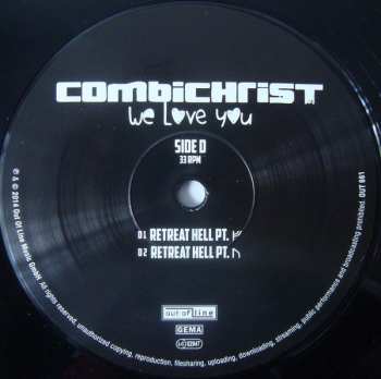 2LP/CD Combichrist: We Love You