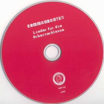 CD Commandantes: Lieder Für Die Arbeiterklasse