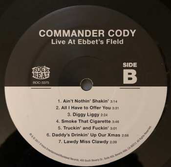 LP Commander Cody And His Lost Planet Airmen: Live From Ebbetts Field
