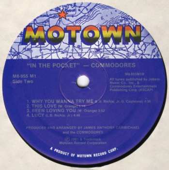 LP Commodores: In The Pocket