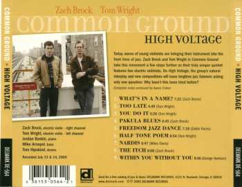 CD Common Ground: High Voltage