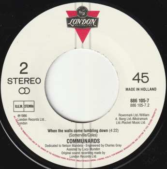 SP The Communards: So Cold The Night