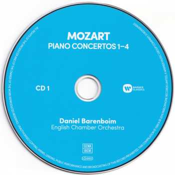 10CD/Doos Wolfgang Amadeus Mozart: Complete Piano Concertos