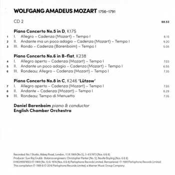 10CD/Doos Wolfgang Amadeus Mozart: Complete Piano Concertos