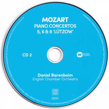 10CD/Doos Wolfgang Amadeus Mozart: Complete Piano Concertos