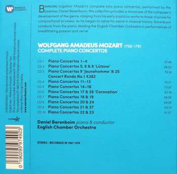 10CD/Doos Wolfgang Amadeus Mozart: Complete Piano Concertos