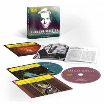 5CD/Doos/Blu-ray Herbert von Karajan: Karajan Sibelius: Complete Recordings On Deutsche Grammophon