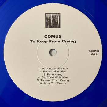 LP Comus: To Keep From Crying CLR