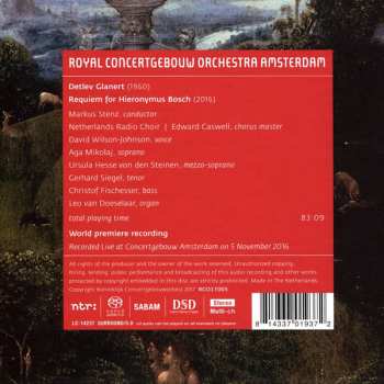 SACD Concertgebouworkest: Requiem For Hieronymus Bosch