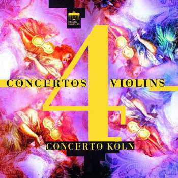 CD Antonio Vivaldi: Concertos 4 Violins