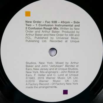 LP New Order: Confusion