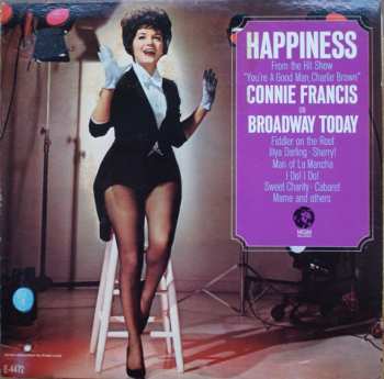 Album Connie Francis: Happiness - From The Hit Show "You're A Good Man, Charlie Brown"