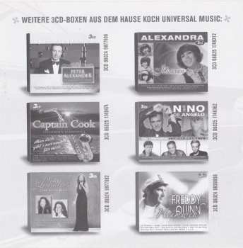 3CD/Doos Connie Francis: Schöner Fremder Man - Die Hit-Collection