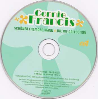 3CD/Doos Connie Francis: Schöner Fremder Man - Die Hit-Collection