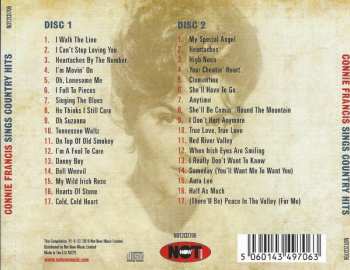 2CD Connie Francis: Sings Country Hits
