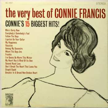 LP Connie Francis: The Very Best Of Connie Francis (Connie's 15 Biggest Hits!)