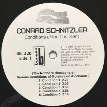 LP Conrad Schnitzler: Conditions Of The Gas Giant