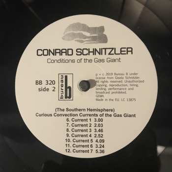 LP Conrad Schnitzler: Conditions Of The Gas Giant