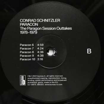 LP Conrad Schnitzler: Paracon (The Paragon Session Outtakes 1978-1979)