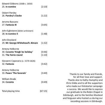 CD Consortium5: As Our Sweet Cords With Discords Mixed Be: English Renaissance Consort Music