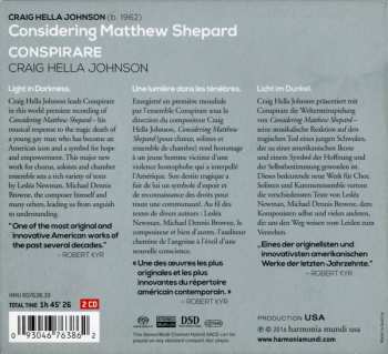 2SACD Conspirare: Considering Matthew Shepard