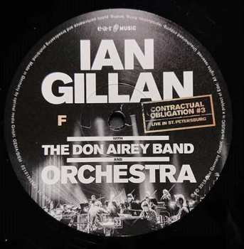 3LP Ian Gillan: Contractual Obligation #3: Live In St. Petersburg 