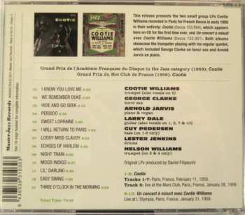 CD Cootie Williams: Cootie + Un Concert A Minuit Avec Cootie Williams