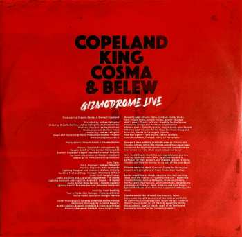 3LP Stewart Copeland: Gizmodrome Live