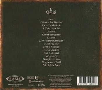 CD Coppelius: Zinnober