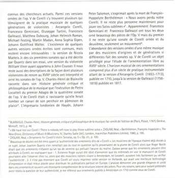 CD Arcangelo Corelli: Sonatas Op. V