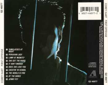 CD Corey Hart: First Offense