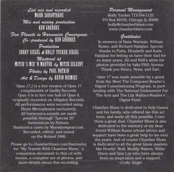 CD Corky Siegel's Chamber Blues: Corky Siegel's Traveling Chamber Blues Show!