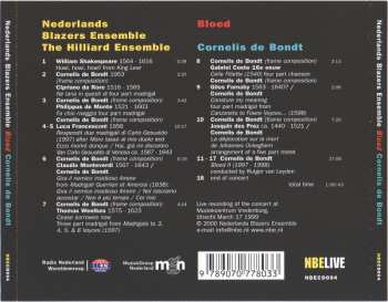 CD The Hilliard Ensemble: Bloed