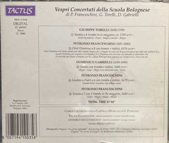 CD Coro E Orchestra Della Cappella Musicale Di S. Maria Dei Servi Di Bologna: Vespri Concertata della Scuola Bolognese