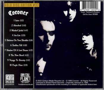 CD Coroner: Punishment For Decadence CLR | LTD