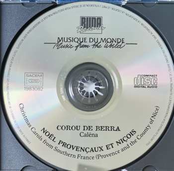 CD Corou De Berra: Caléna - Noëls Provençaux Et Niçois = Christmas Carols From Southern France (Provence And The County Of Nice)