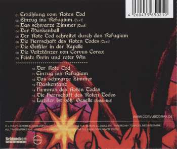 CD Corvus Corax: Die Maske Des Roten Todes. Eine Pandemiegeschichte Nach Edgar Allan Poe