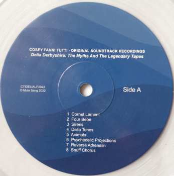LP Cosey Fanni Tutti: Delia Derbyshire: The Myths And The Legendary Tapes - Original Soundtrack Recordings CLR