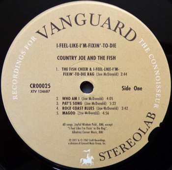 LP Country Joe And The Fish: I-Feel-Like-I'm-Fixin'-To-Die