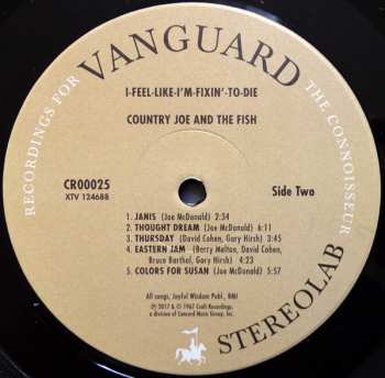 LP Country Joe And The Fish: I-Feel-Like-I'm-Fixin'-To-Die